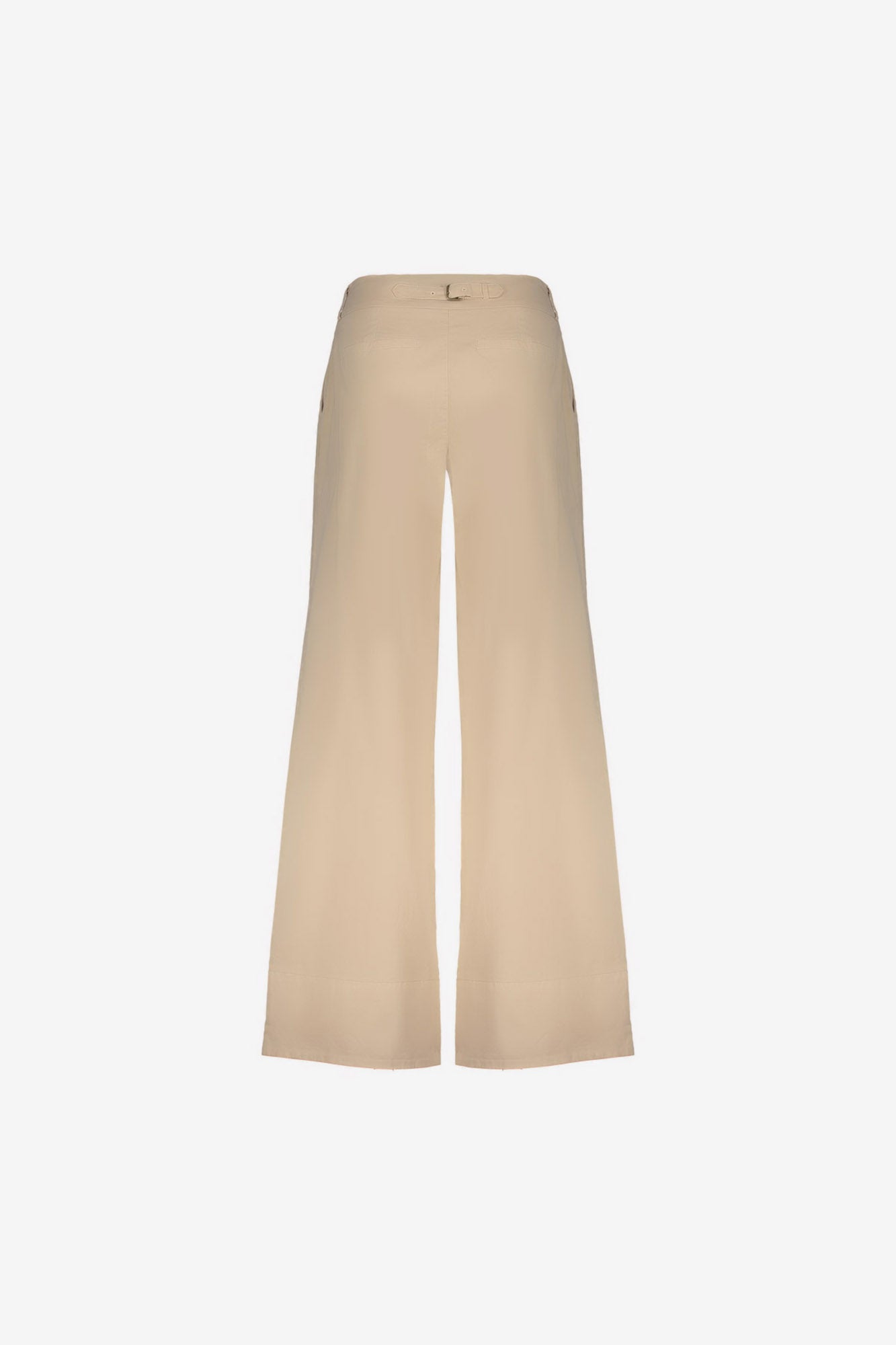 Geisha Weite Hose in Sandfarbe