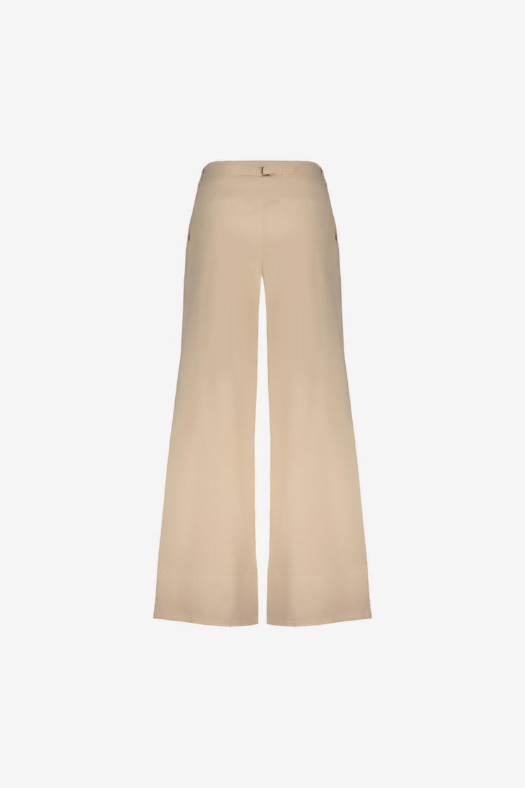 Geisha Weite Hose in Sandfarbe