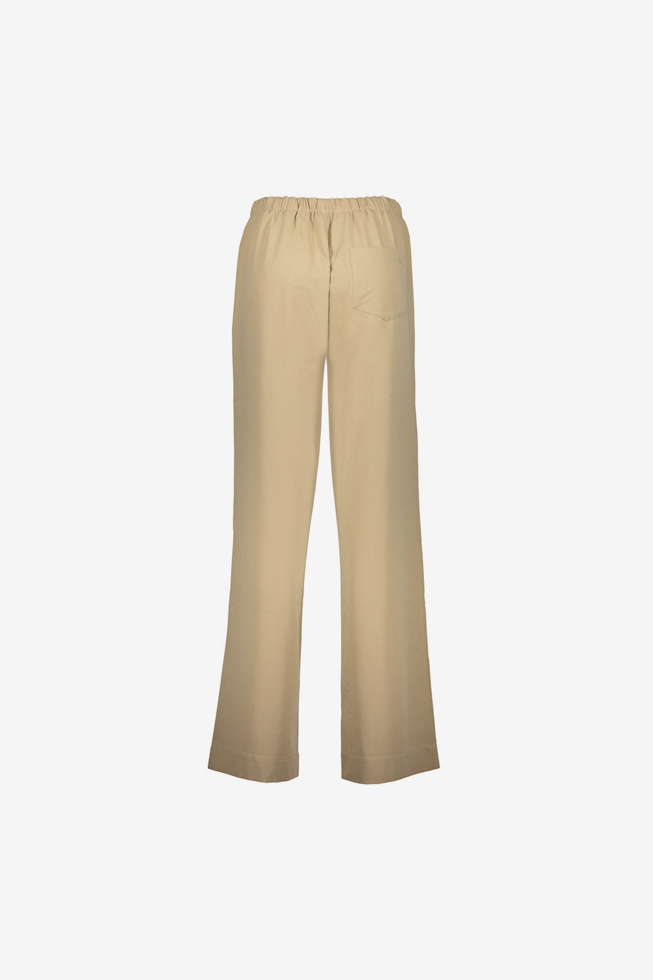 Geisha Sandfarbene Pantalon mit Tunnelzug