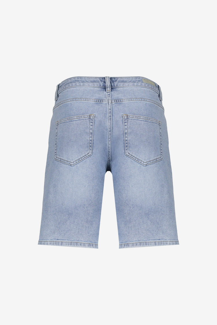 Geisha Denim-Bermuda mit dezenten Strasssteinen