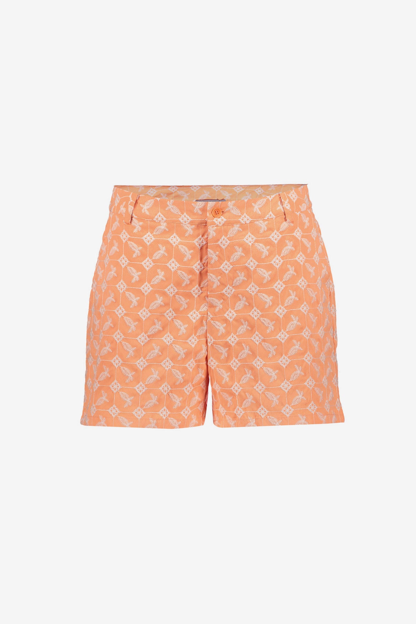 Geisha Farbige Shorts mit Stickerei