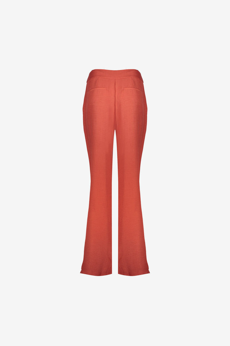 Geisha Pantalon in Leinenoptik