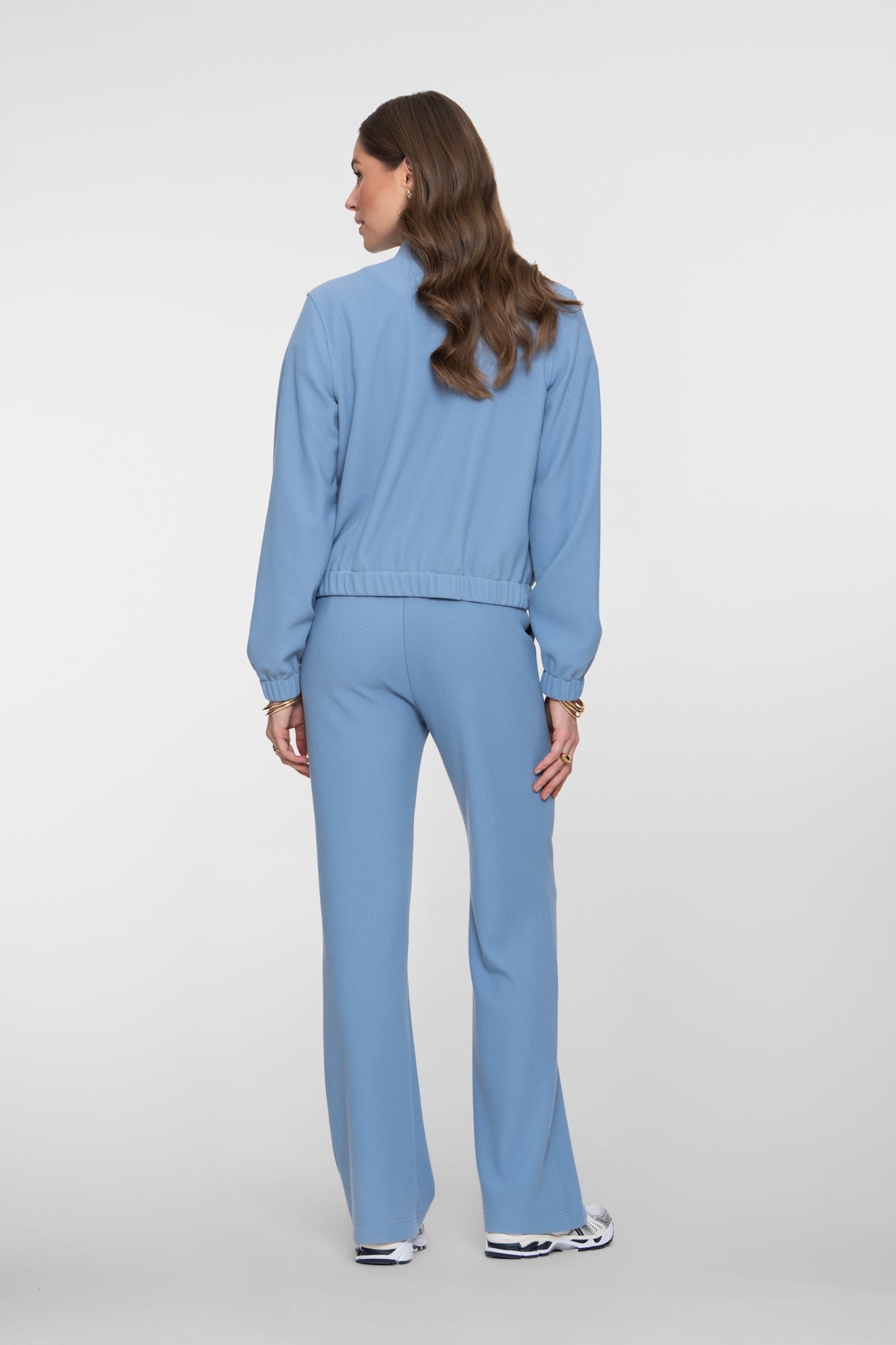 Geisha Bequeme Hose mit Honeycomb-Struktur