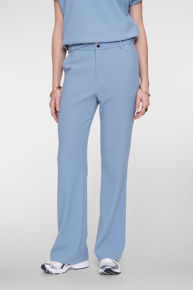 Geisha Bequeme Hose mit Honeycomb-Struktur