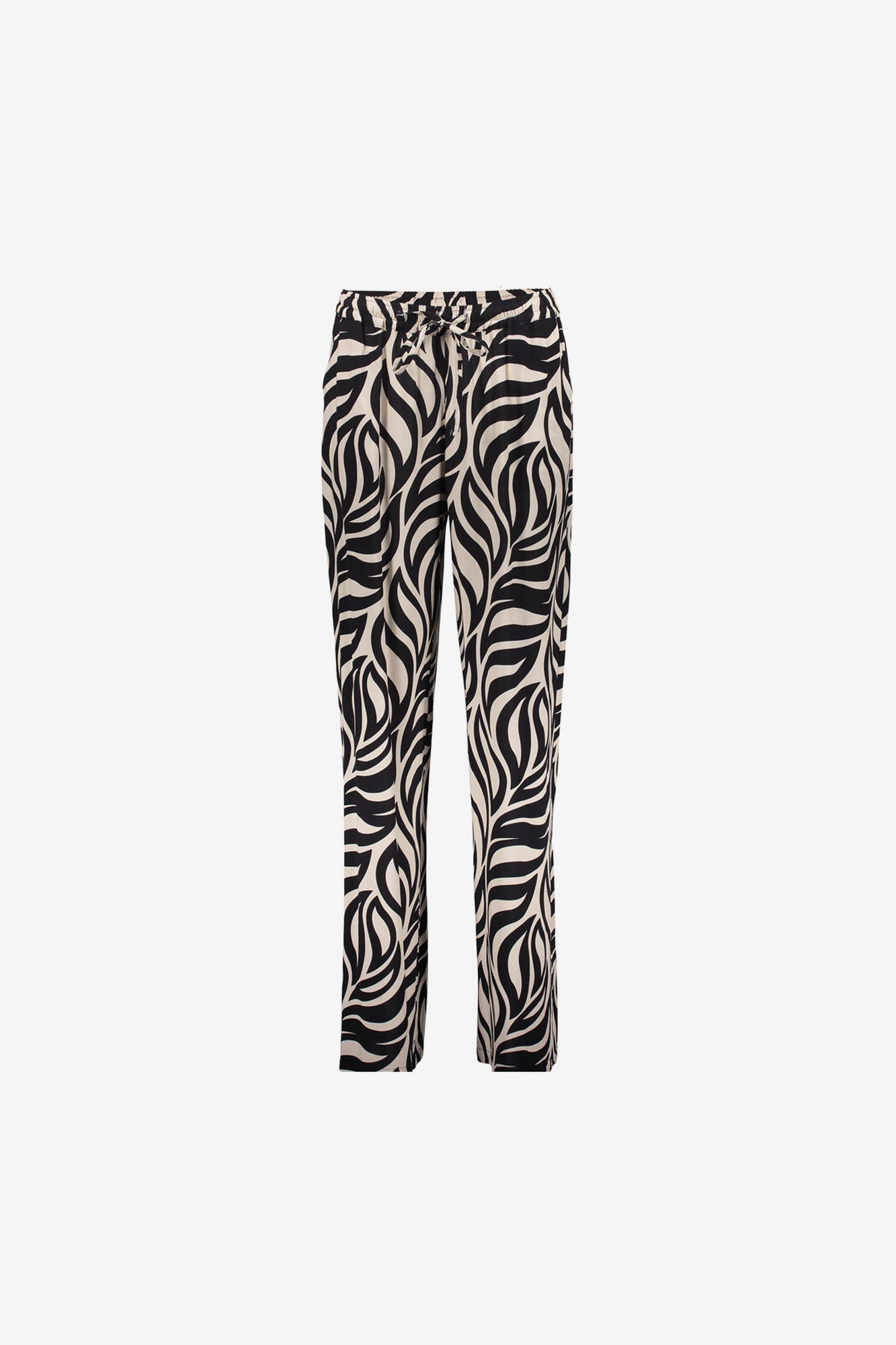 Geisha Pantalon mit elegantem Blumenmuster