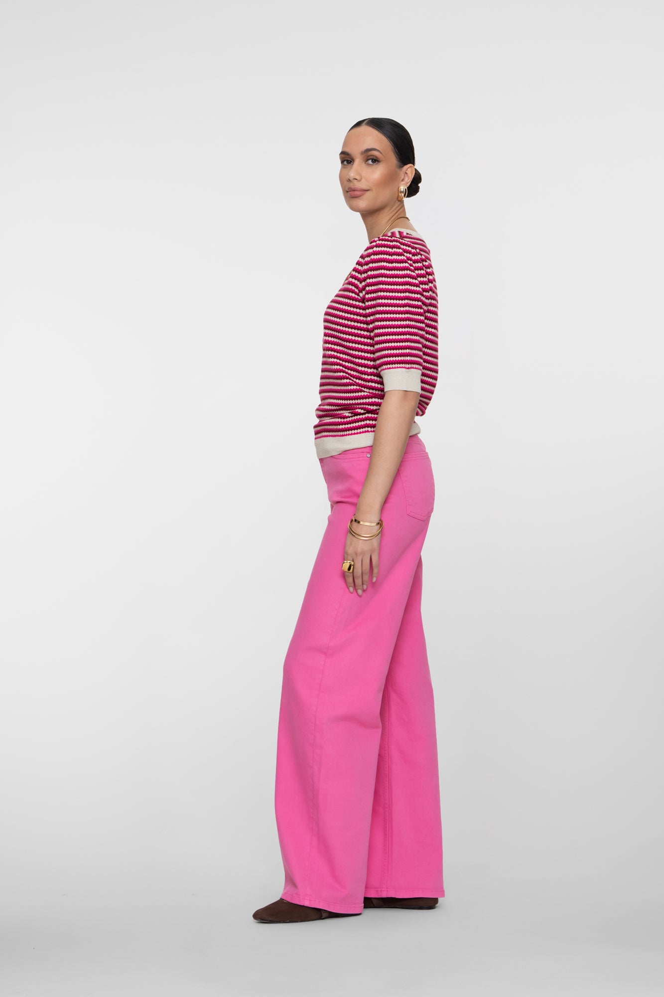 Geisha High Waist Jeans mit Straight Fit