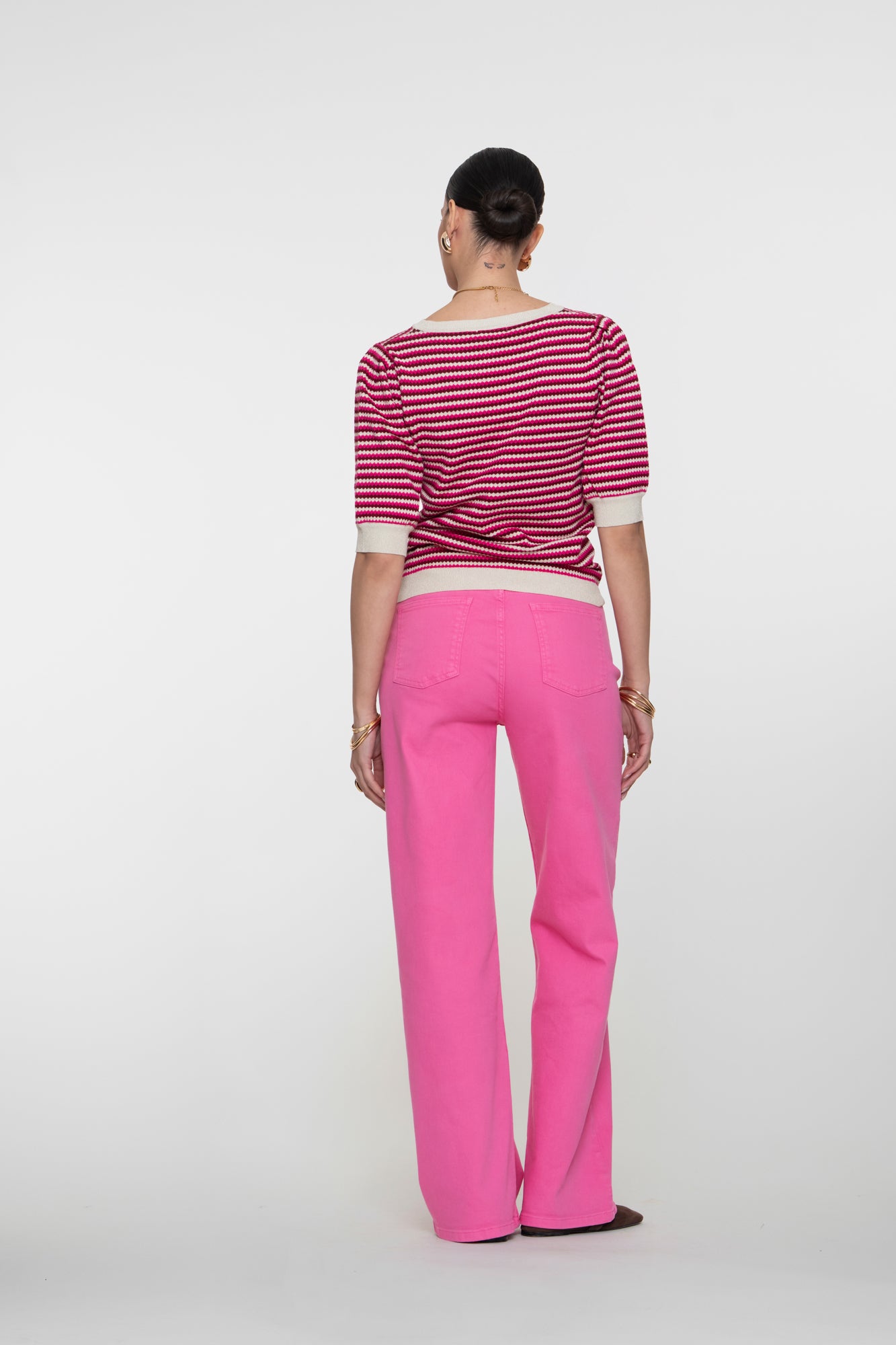 Geisha High Waist Jeans mit Straight Fit