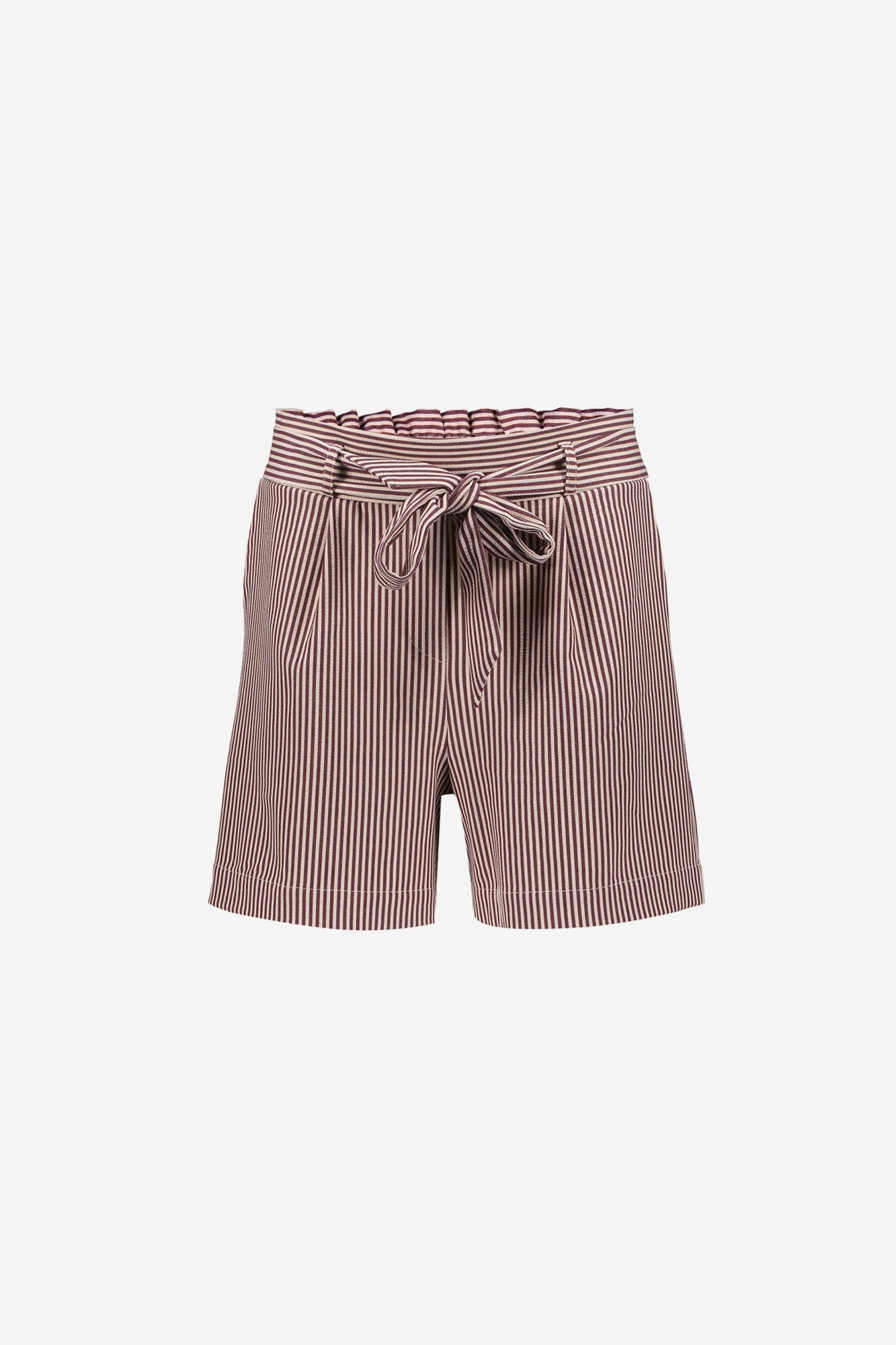 Geisha Gestreifte Shorts mit Schleifendetail