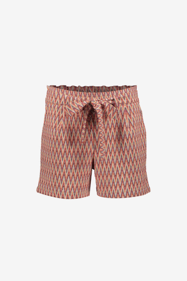 Geisha Shorts mit Aztekenprint