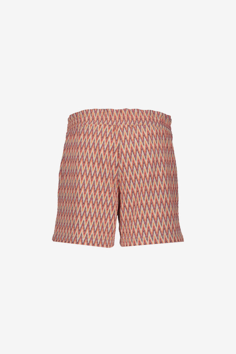Geisha Shorts mit Aztekenprint