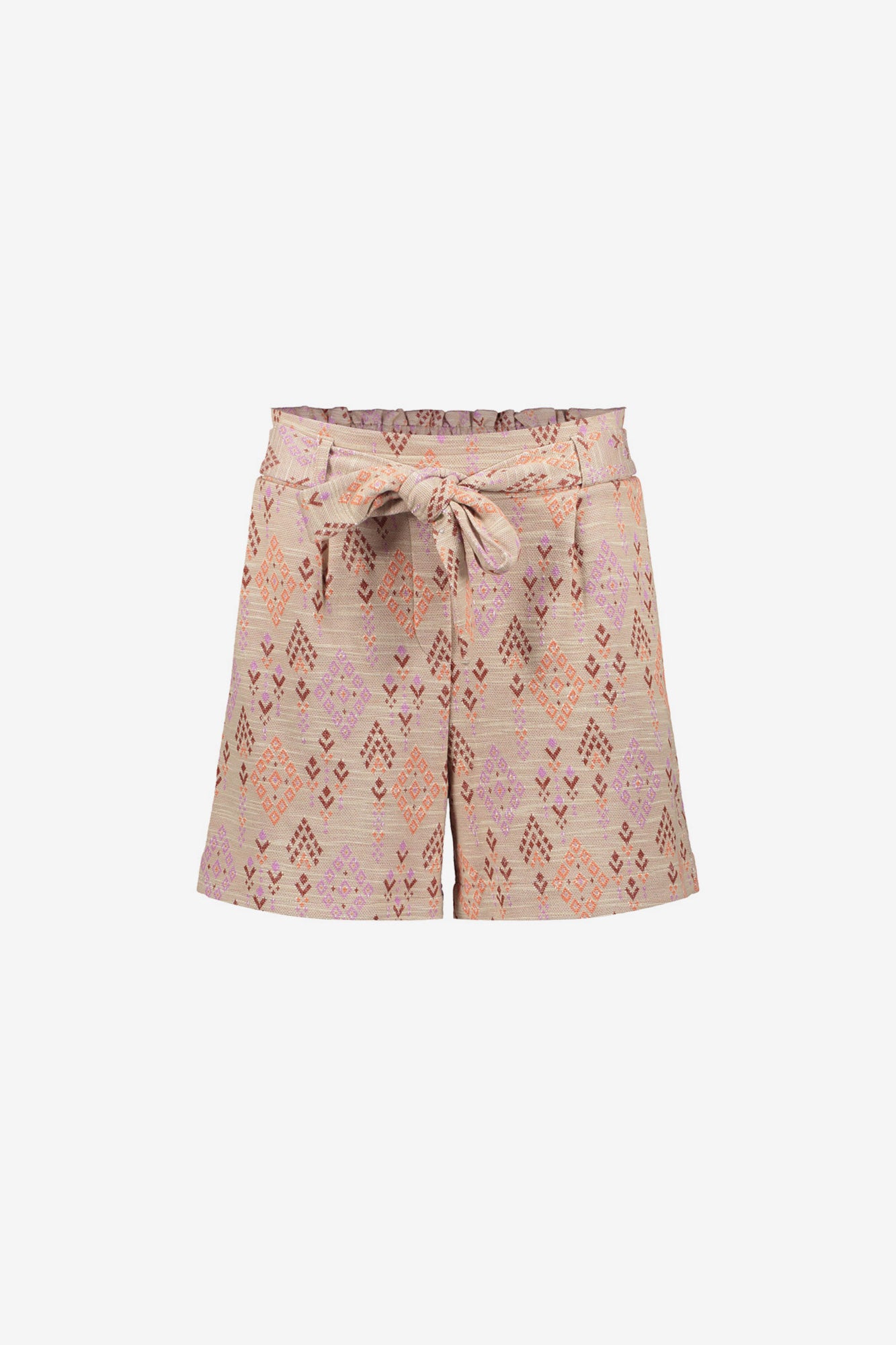 Geisha Shorts mit Aztekenprint
