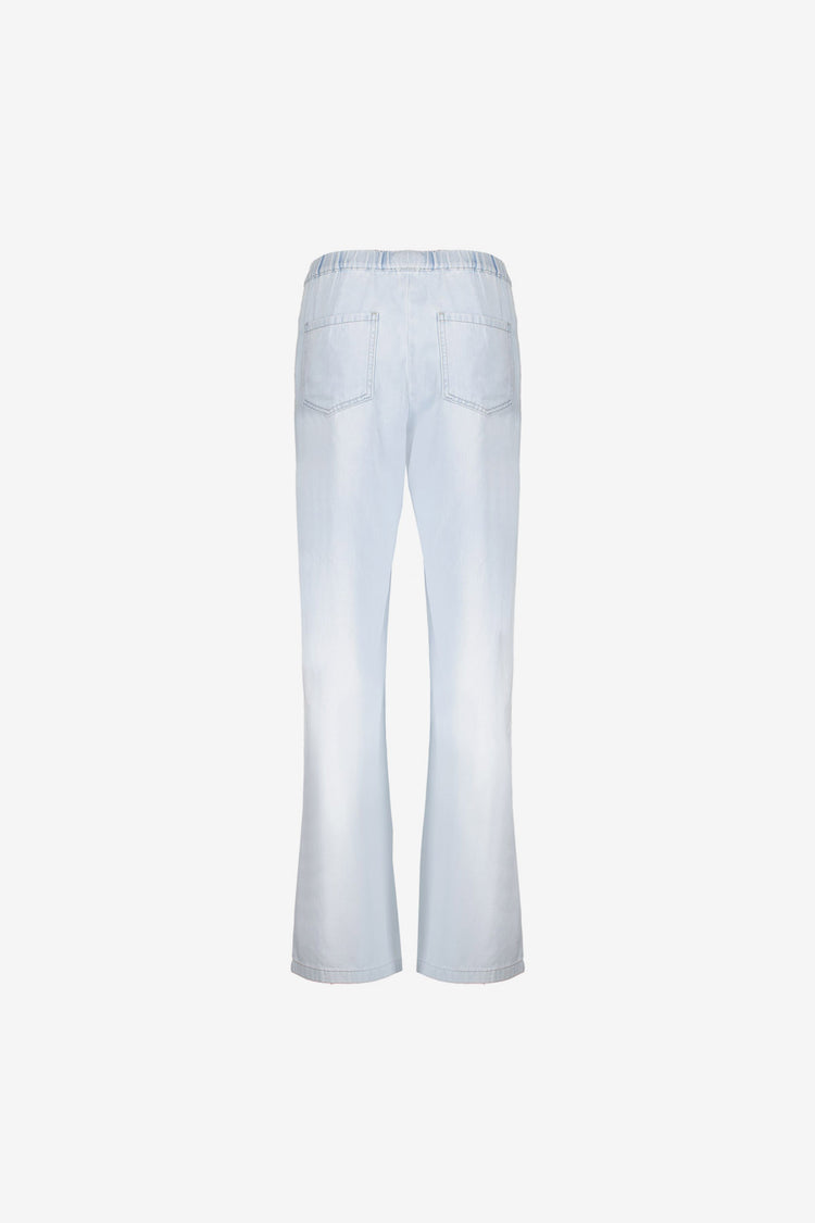Geisha Straight Leg Jeans mit Elastikbund