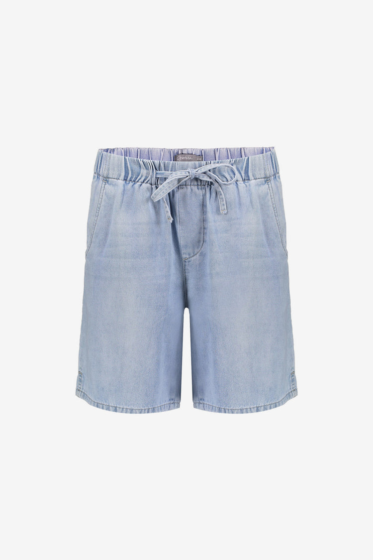 Geisha Shorts mit elastischem Bund und Loose Fit