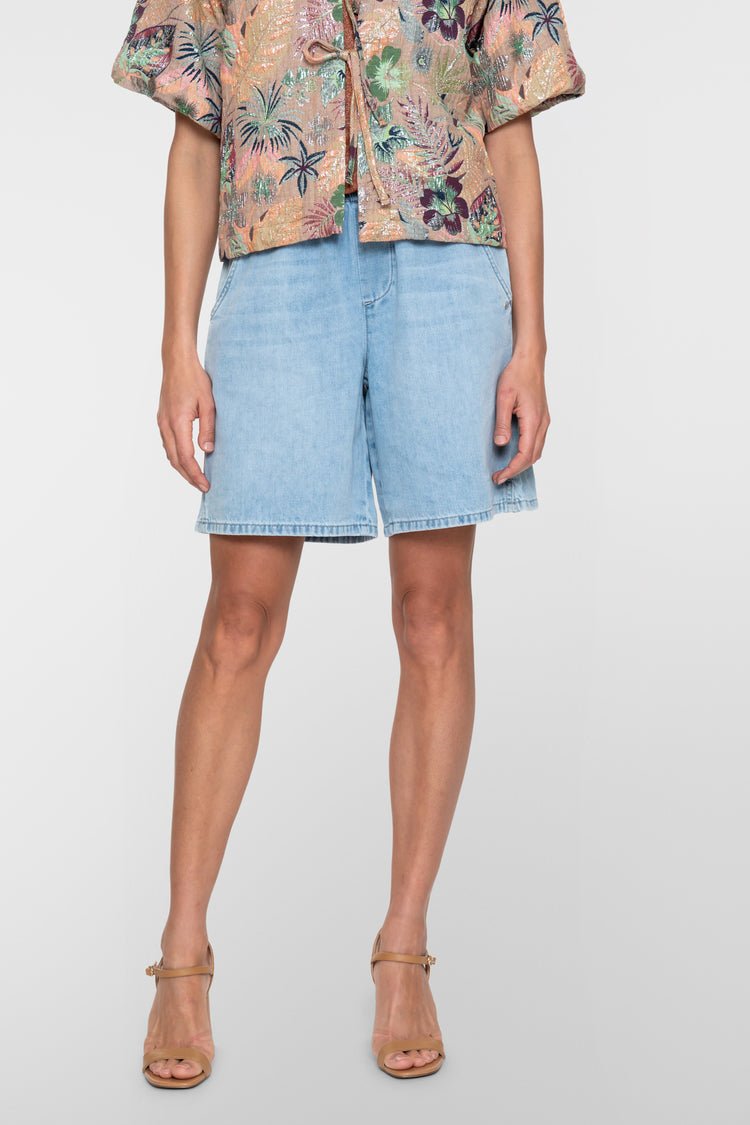 Geisha Shorts mit elastischem Bund und Loose Fit