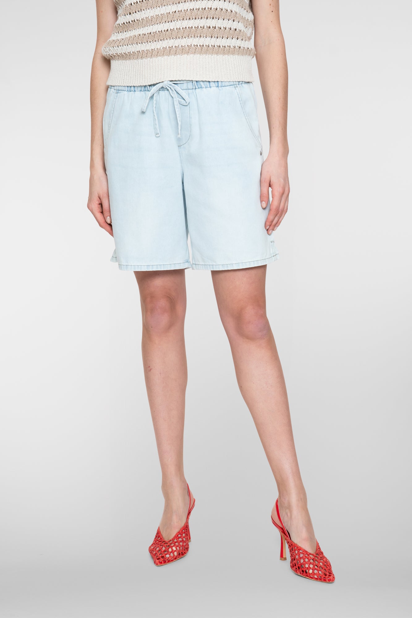 Geisha Denim Loose Fit Shorts