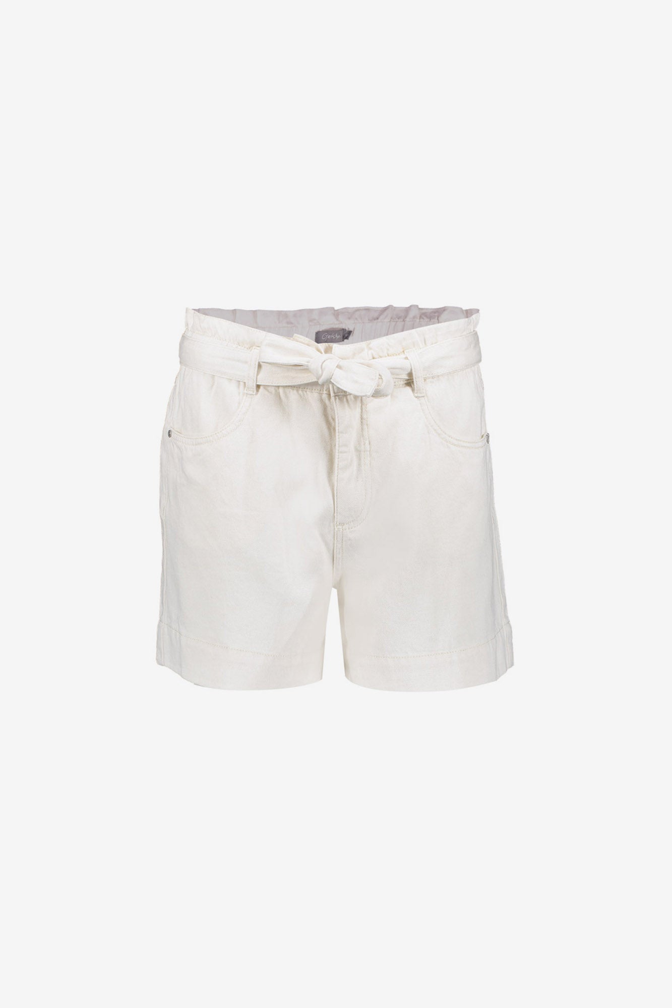 Geisha Papiersack Shorts mit Schleifenbund