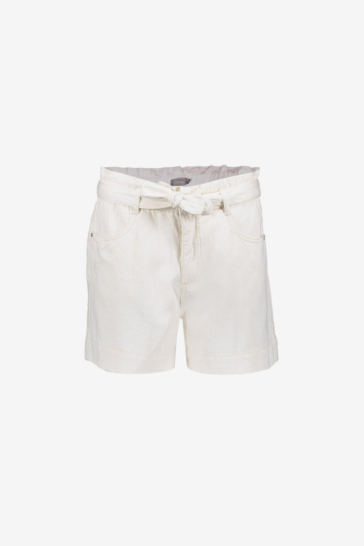 Geisha Papiersack Shorts mit Schleifenbund