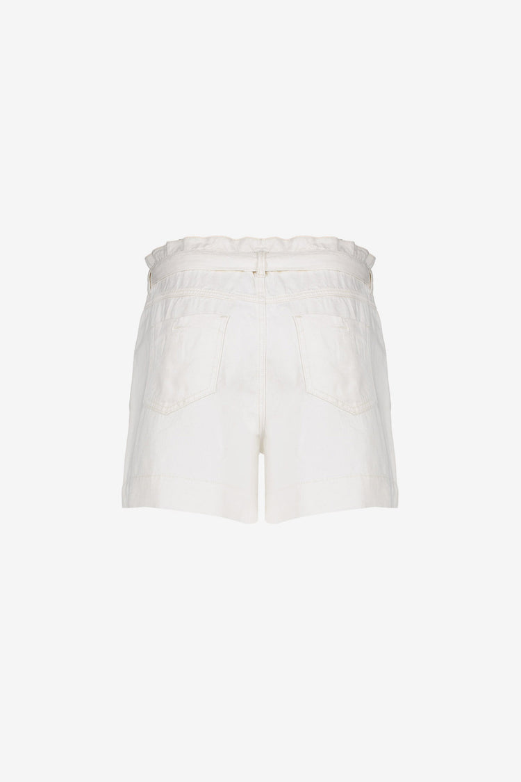 Geisha Papiersack Shorts mit Schleifenbund