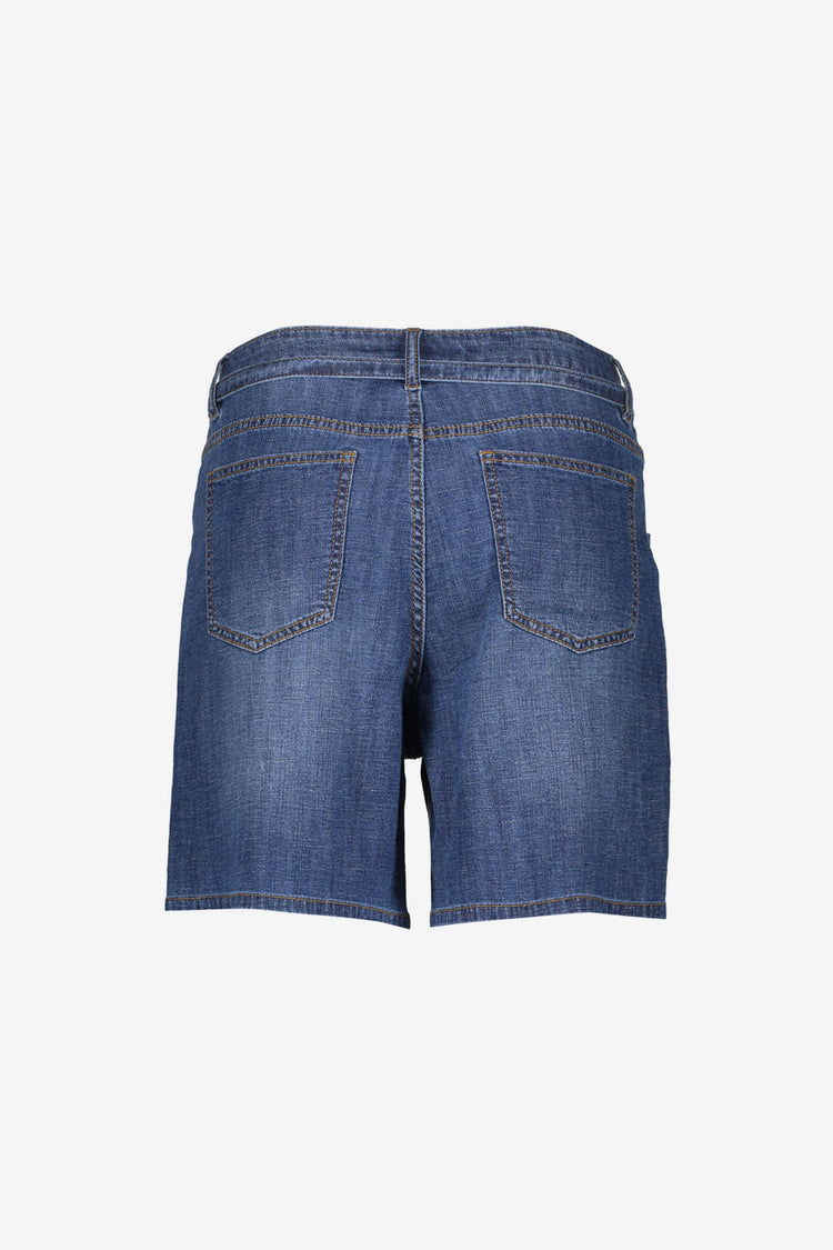 Geisha Denim-Shorts mit Schleifenbund