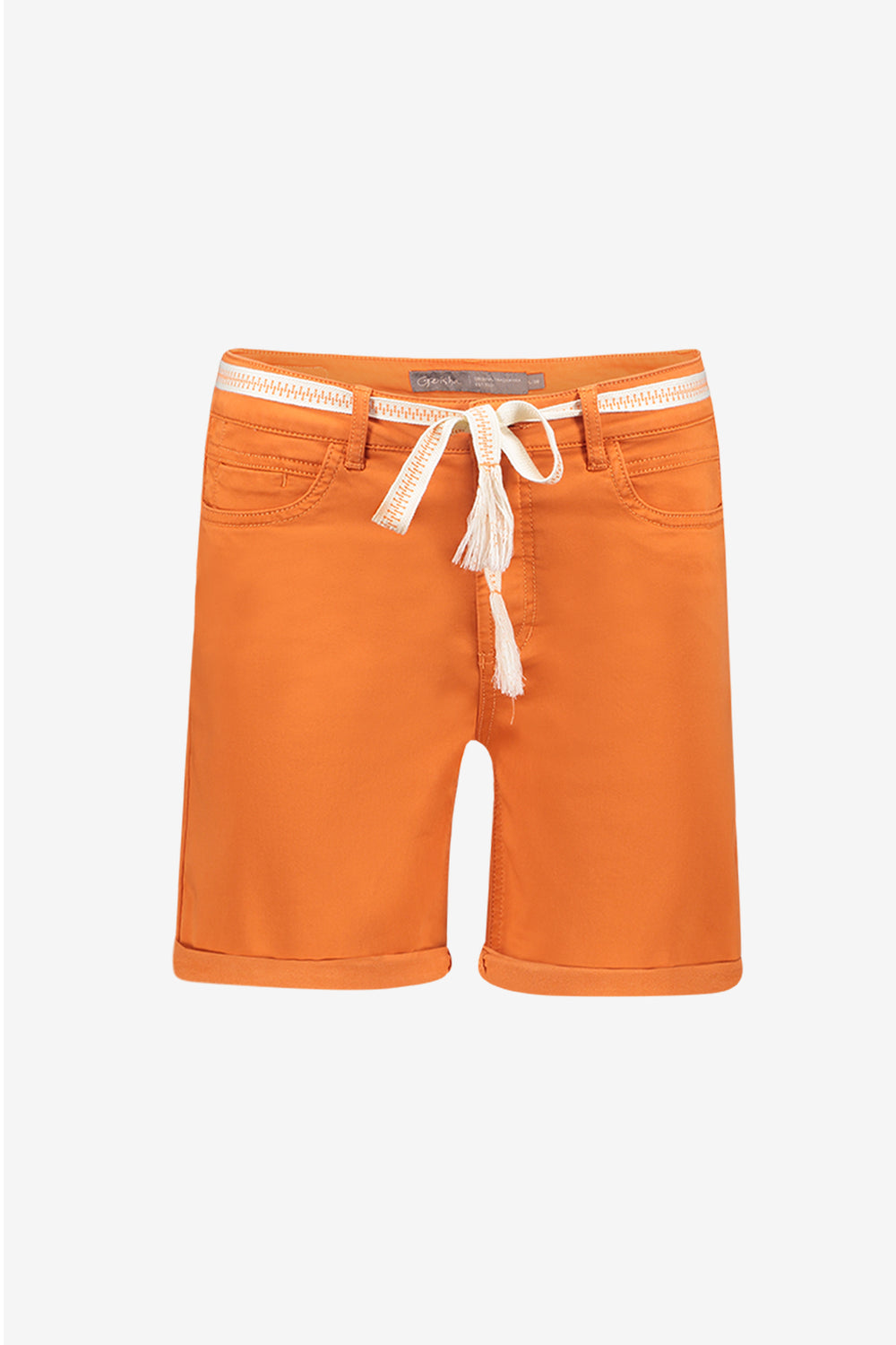 Geisha Shorts mit Bindegürtel und Taschen