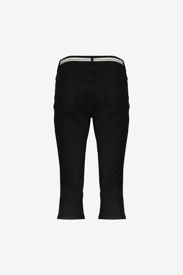 Geisha Capri-Jeans mit Bindegürtel und komfortabler Passform