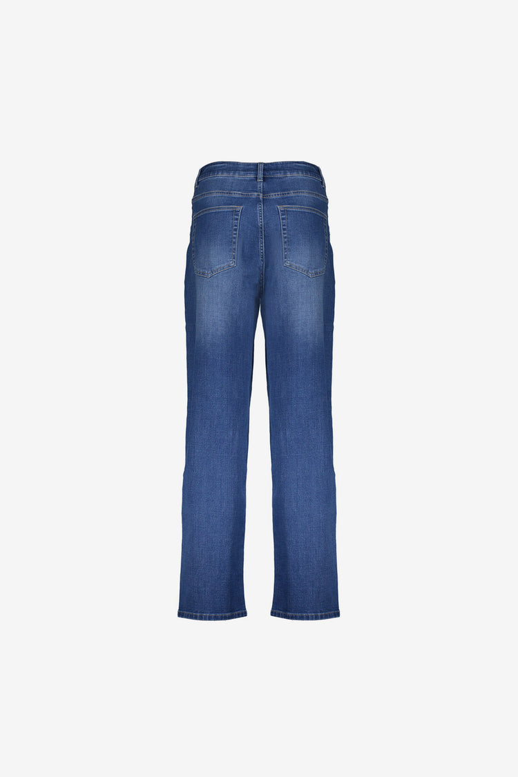 Geisha Jeans mit geradem Bein und markanten Taschendetails
