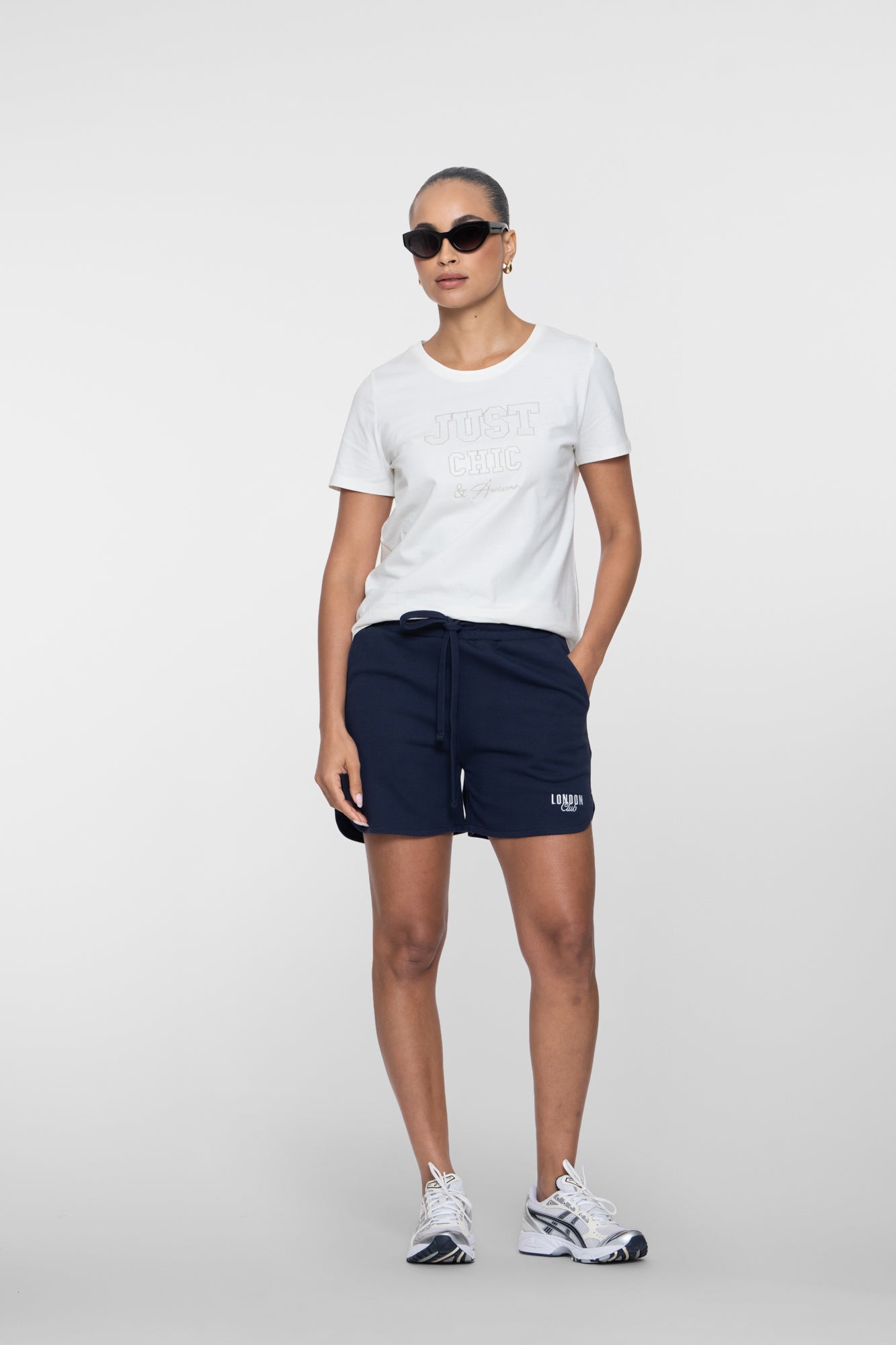 Geisha Sweatshorts mit elastischem Bund und sportlicher Ausstrahlung