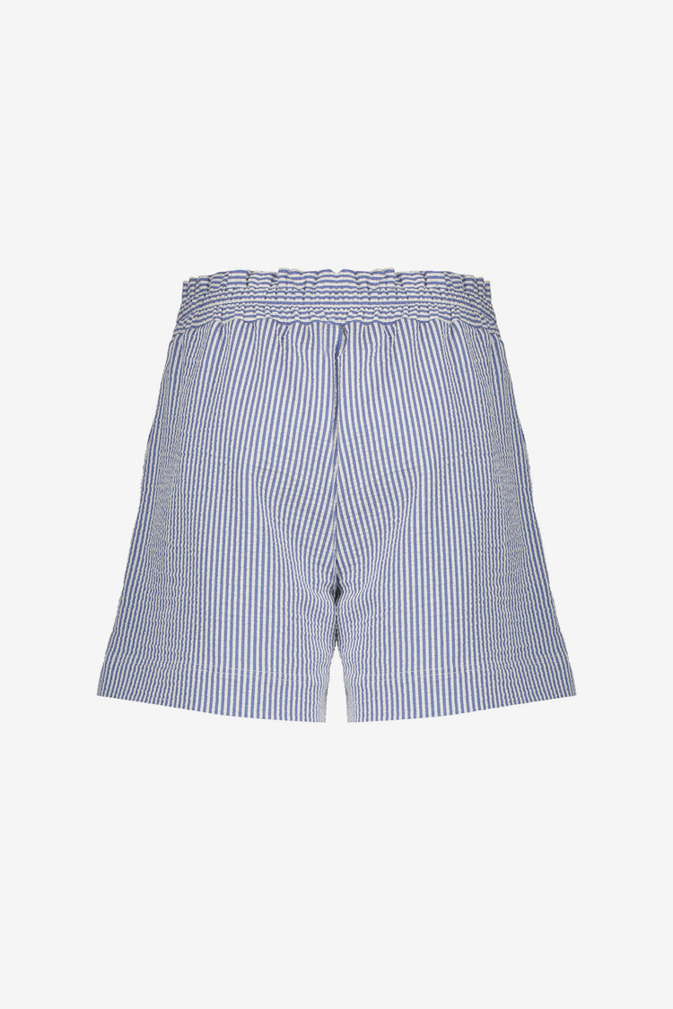 Geisha Shorts mit Streifenmuster und Schleifendetail