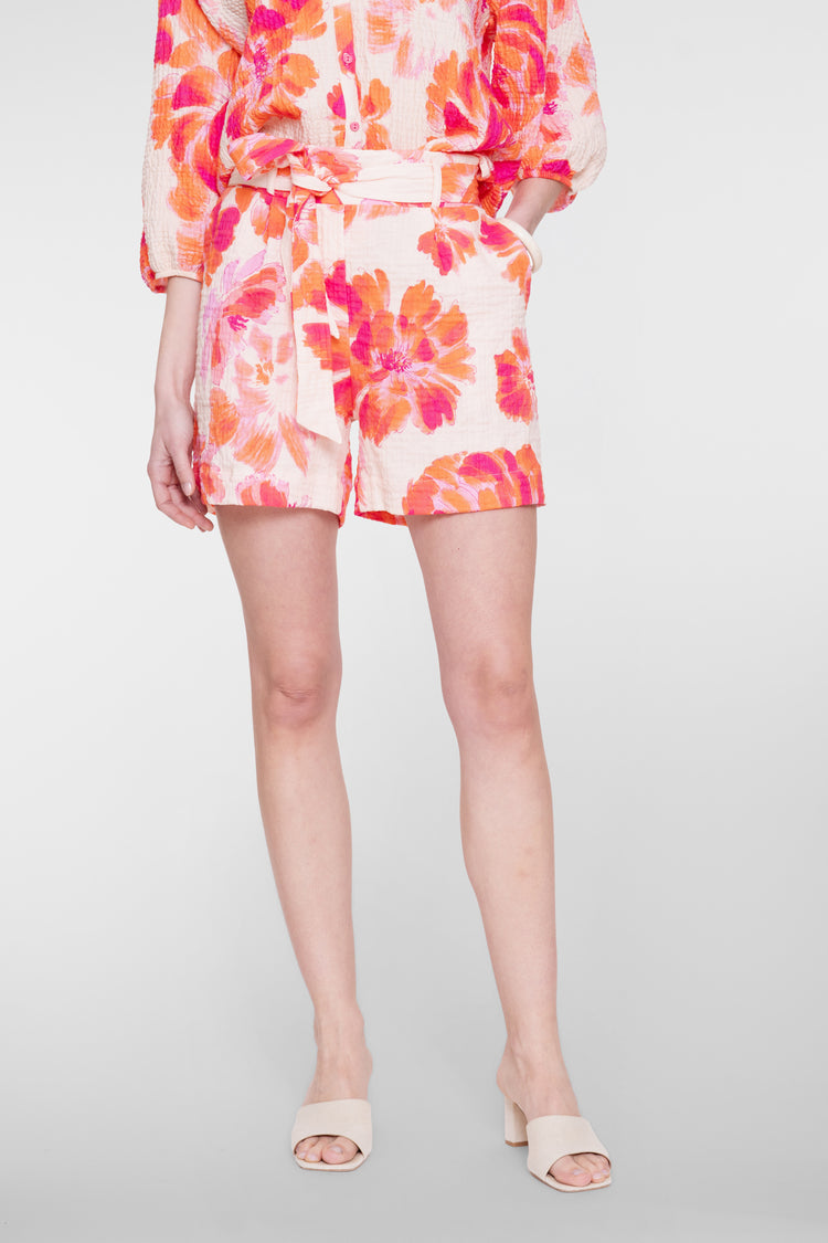 Bunte Geisha Musselin Shorts