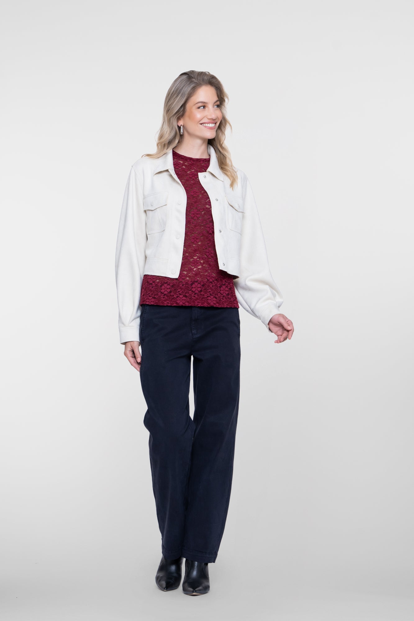 Geisha Barrel Jeans mit mattem Soft-Finish