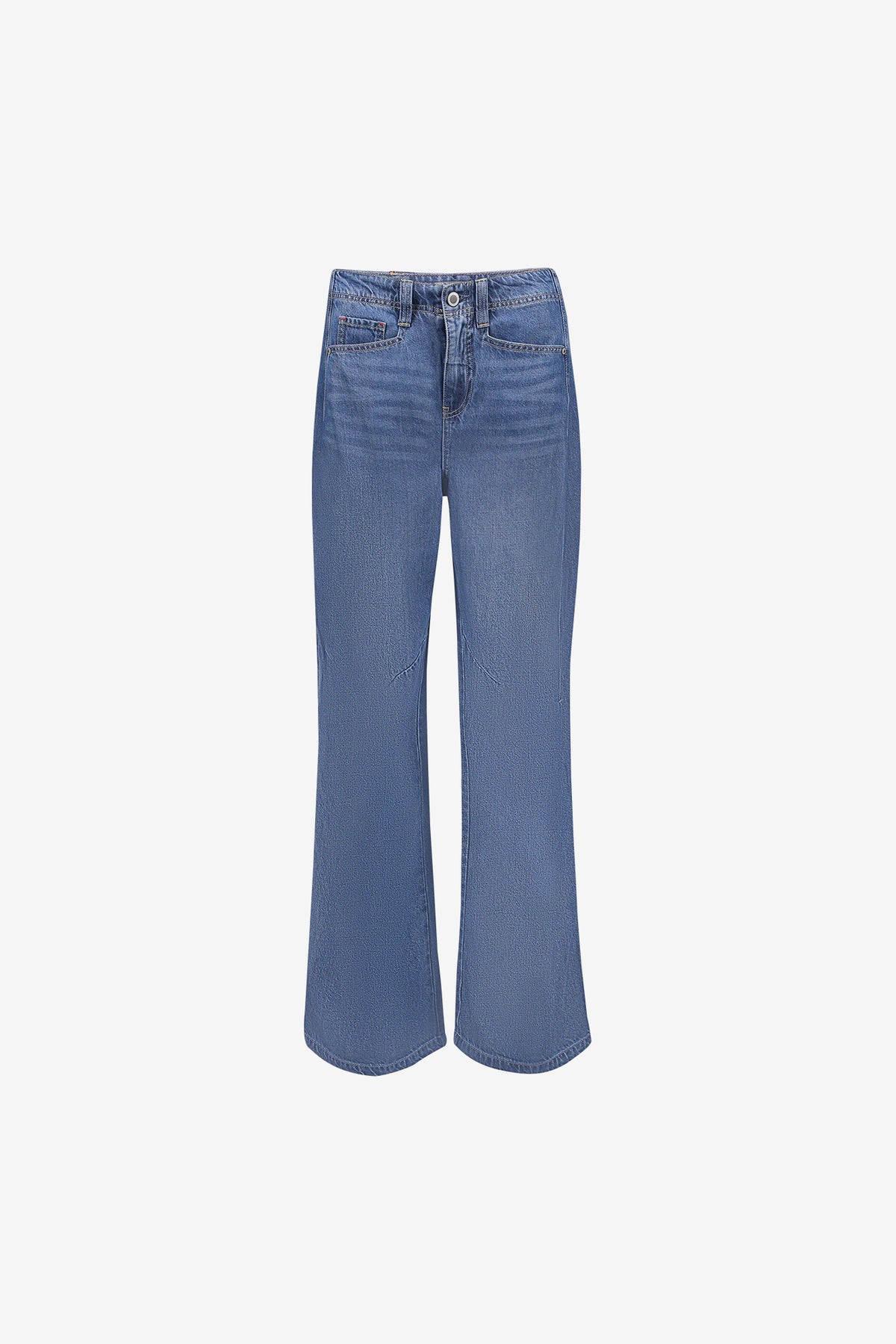 Geisha Damen Wide Leg Jeans mit hoher Taille