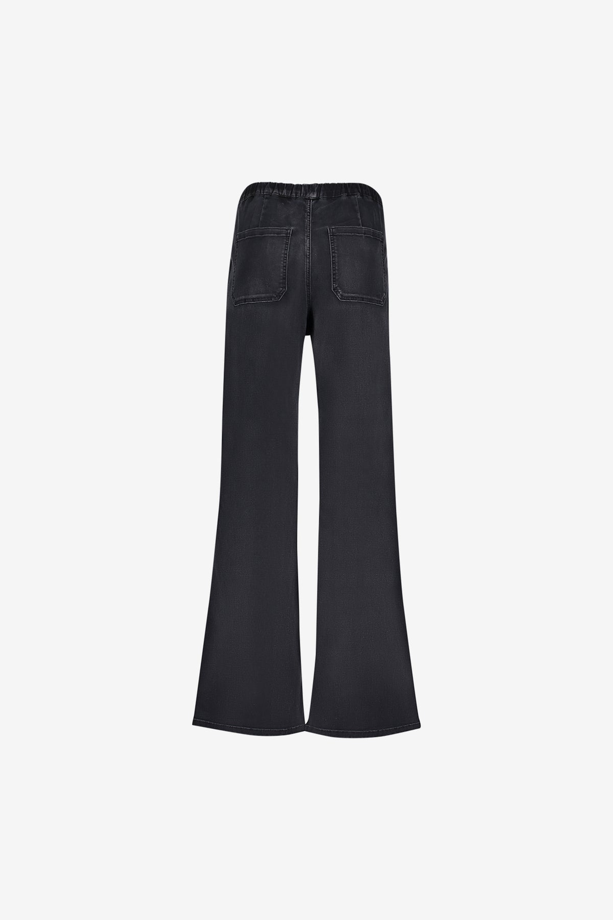 Geisha Wide Leg Jeans mit Kordeldetail und bequemem Bund