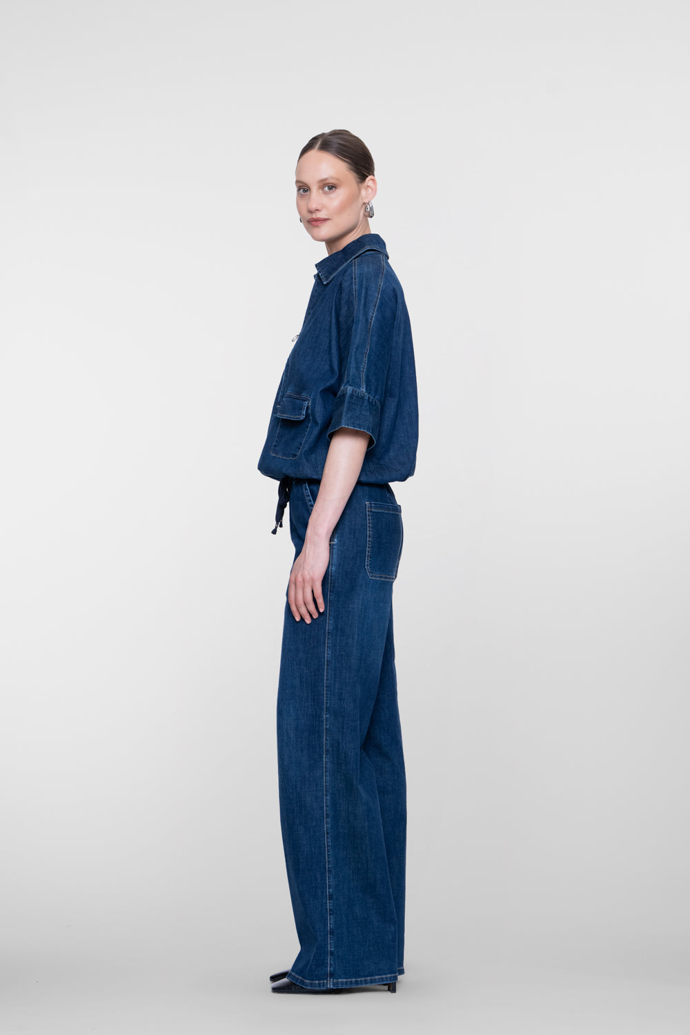 Geisha bequeme Jeans mit stilvollem Kordelzug