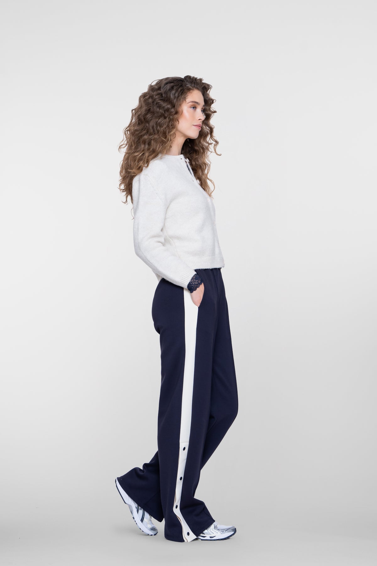 Geisha Trackpants mit sportlichem Seitenstreifen