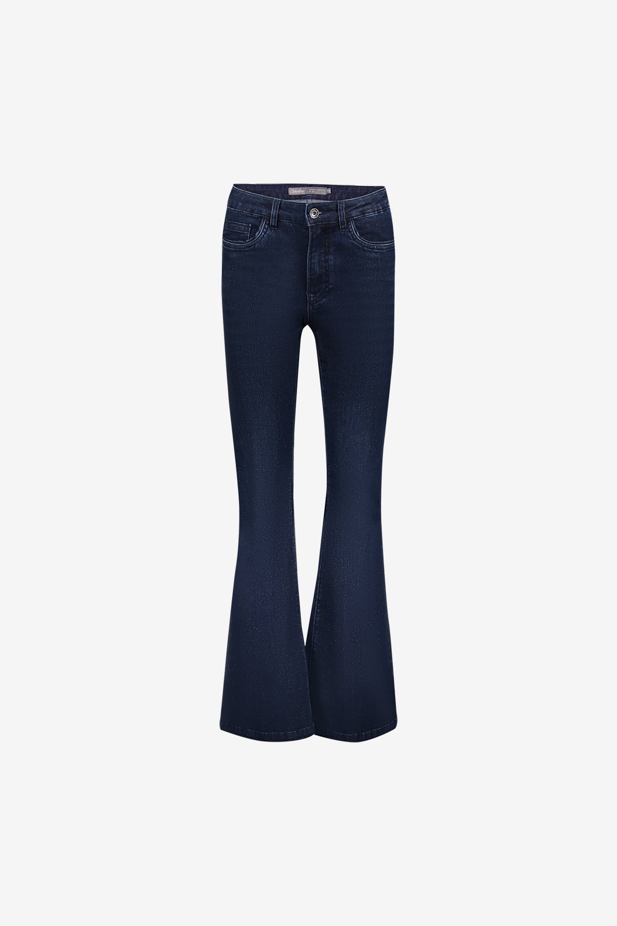 Geisha Flared Jeans mit Lurex