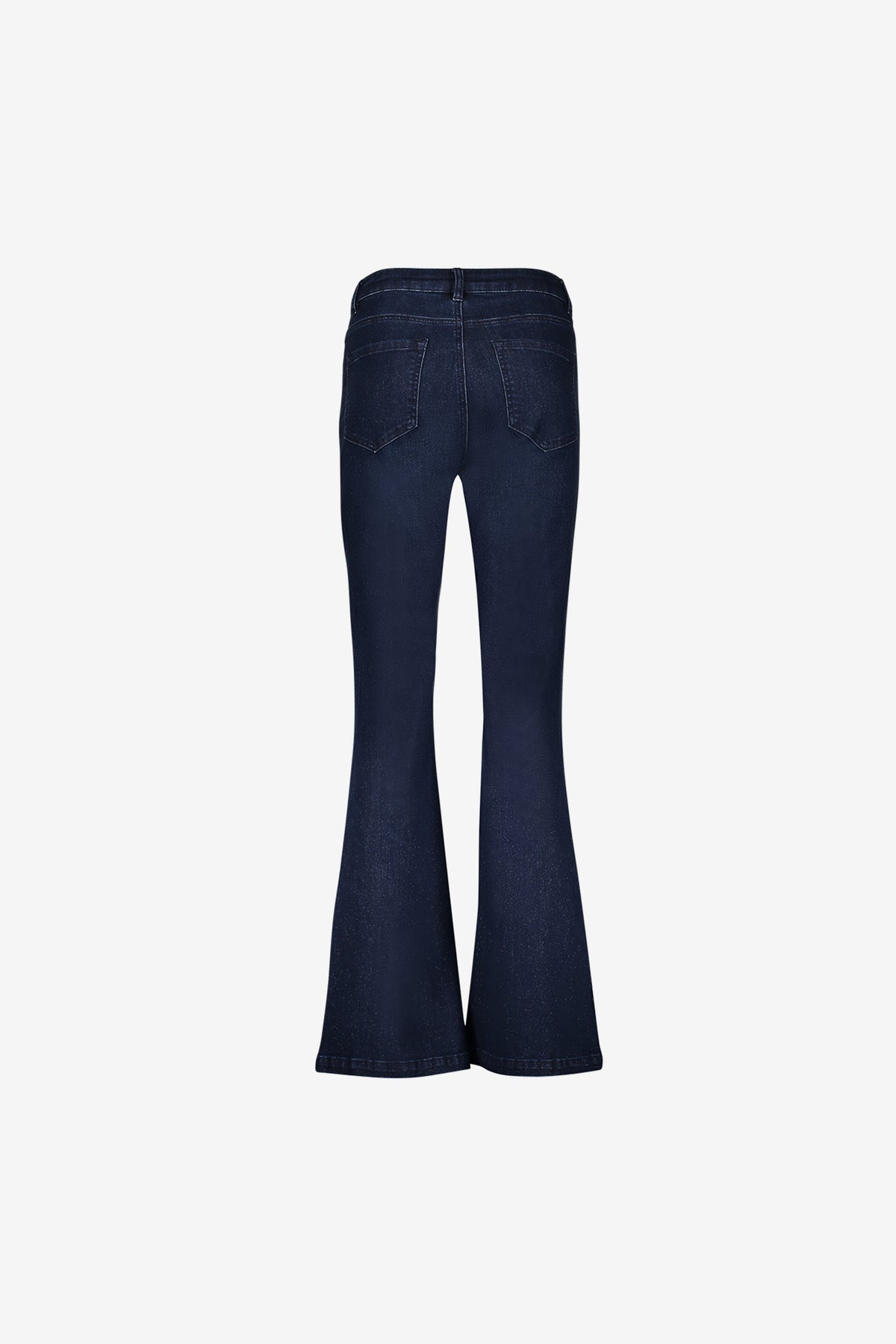 Geisha Flared Jeans mit Lurex