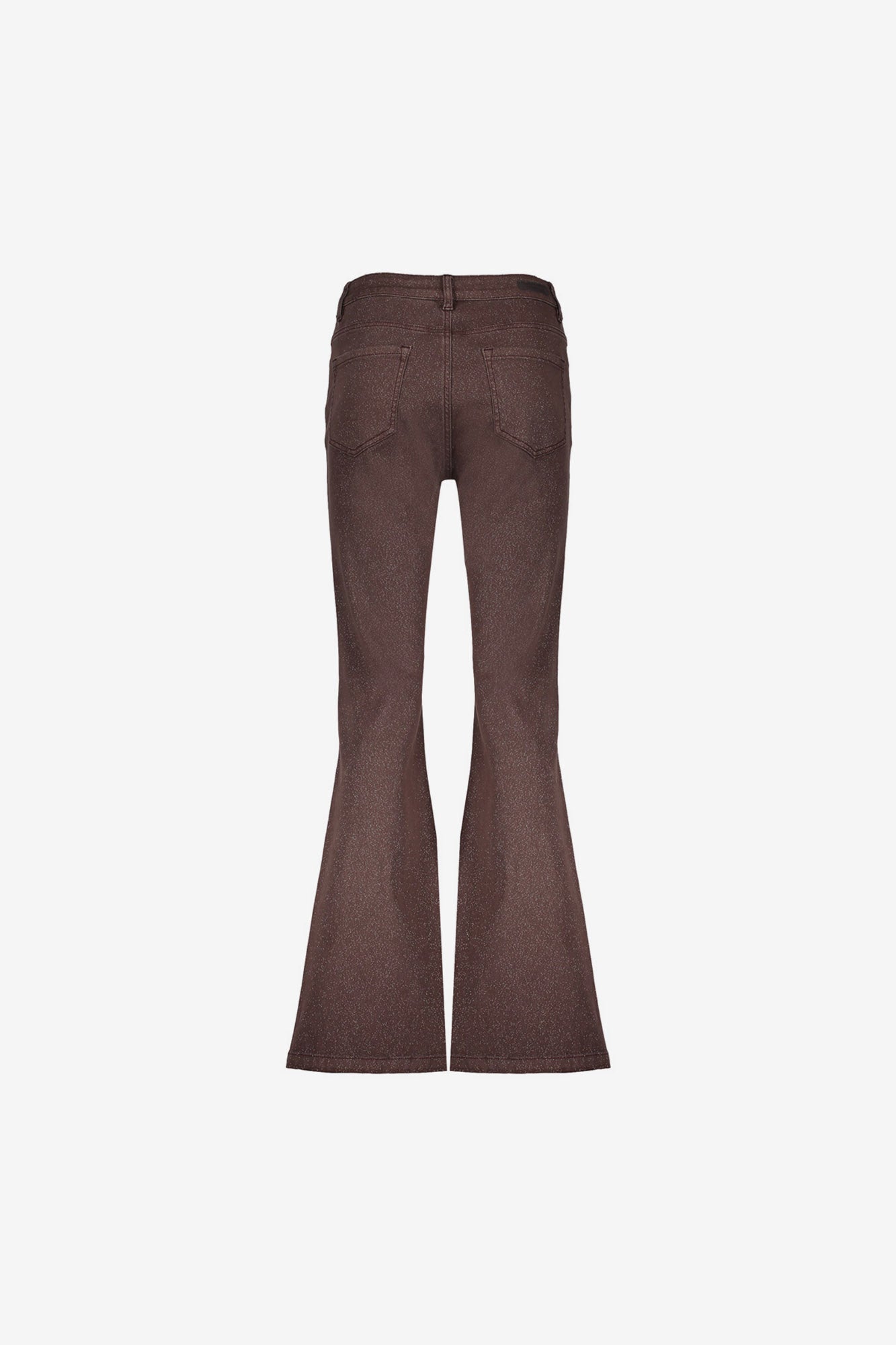 Geisha Mid Waist Flare Jeans mit dezentem Glitzer