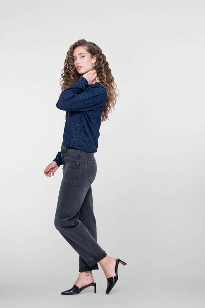 Geisha Baggy Jeans mit großen Taschen