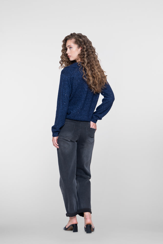 Geisha Baggy Jeans mit großen Taschen