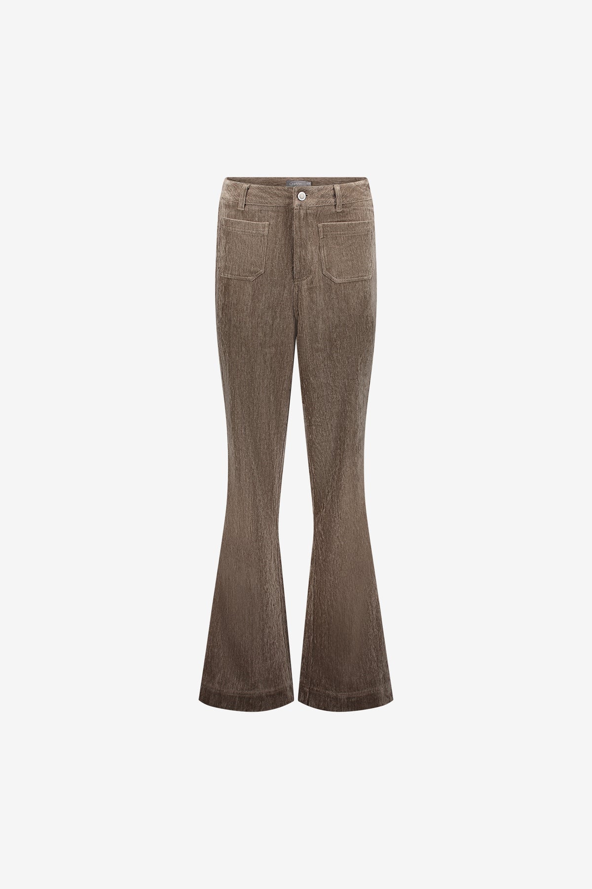 Geisha Velours-Pantalon mit elastischem Bund