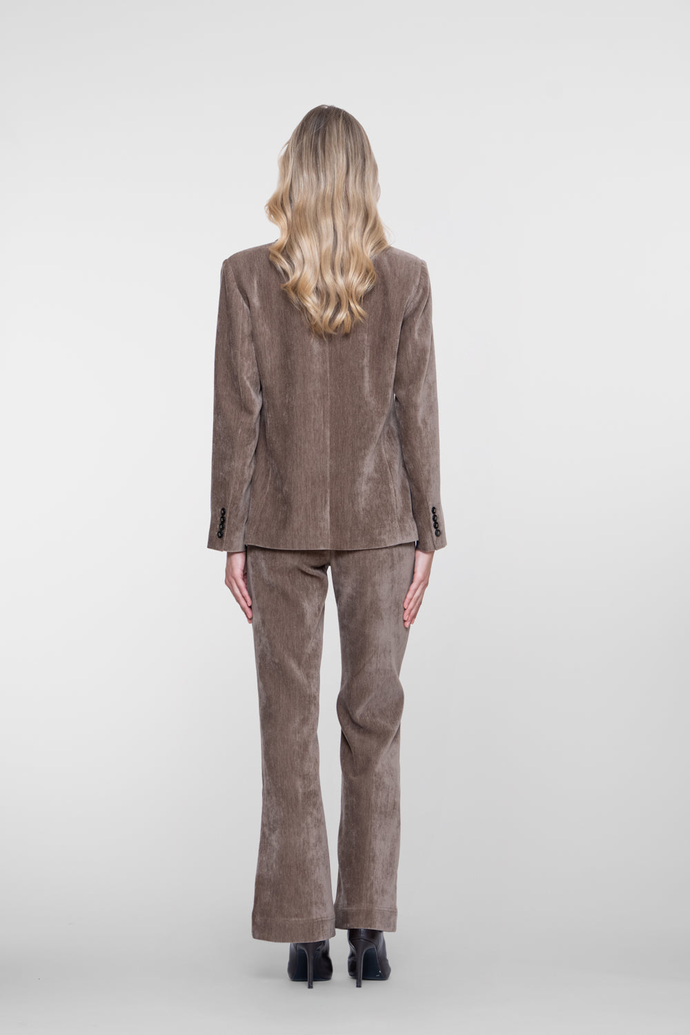 Geisha Velours-Pantalon mit elastischem Bund