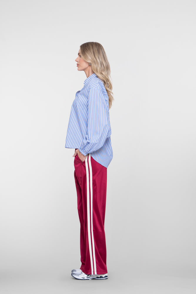 Geisha Trackpants mit kontrastierendem Seitenstreifen
