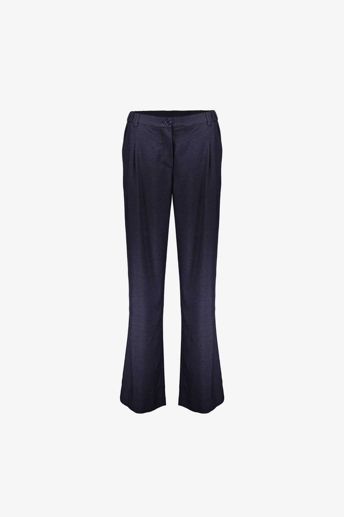 Geisha Pantalon mit ausgestelltem Bein