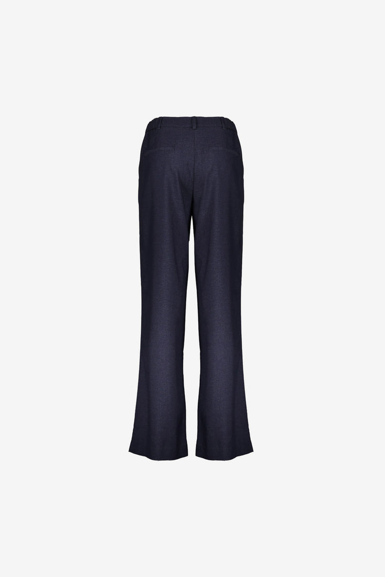 Geisha Pantalon mit ausgestelltem Bein