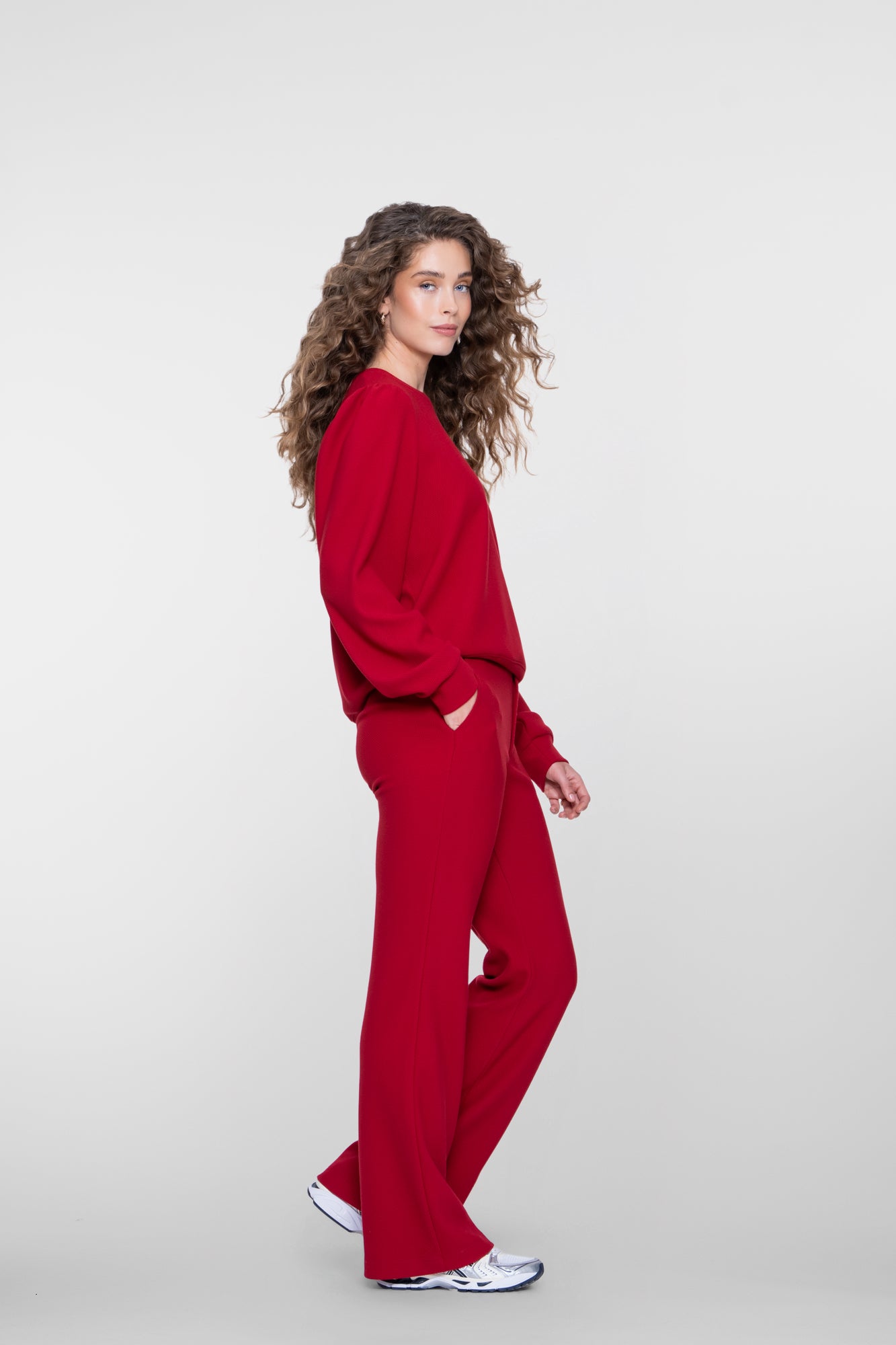 Geisha bequeme Hose mit Struktur