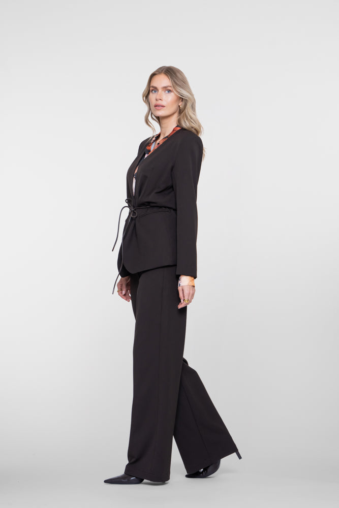 Geisha Damen Wide-Leg-Hose mit klassischem Look