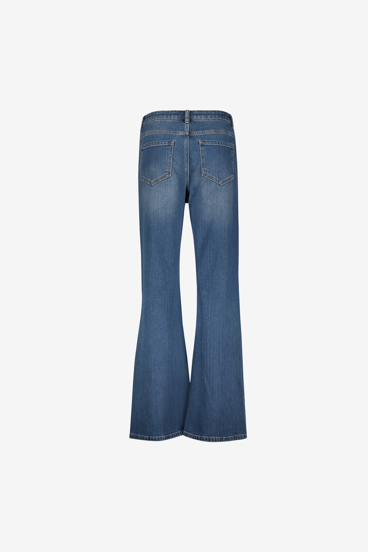 Geisha Damen Flared-Jeans mit hoher Taille und weitem Bein