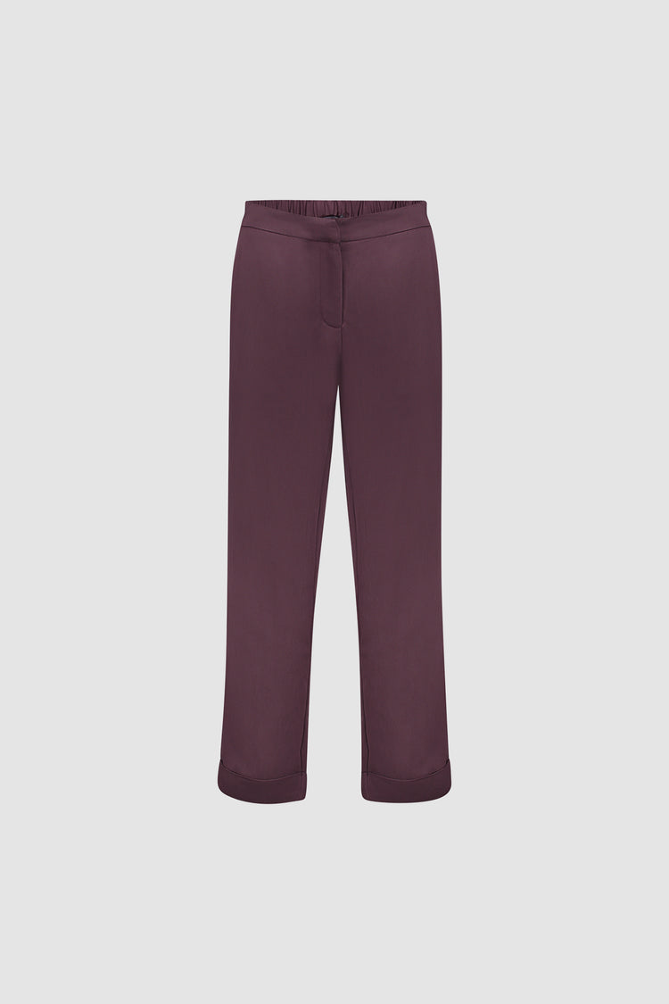 Geisha Damen Tapered-Hose mit Umschlag