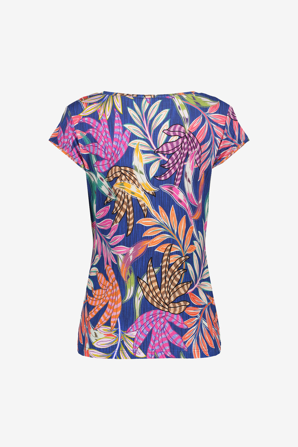 Geisha T-Shirt mit Rundhalsausschnitt und Print