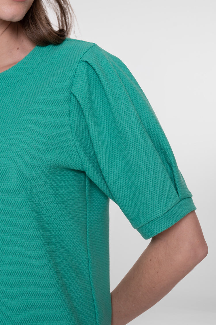 Geisha Top mit Honeycomb-Struktur